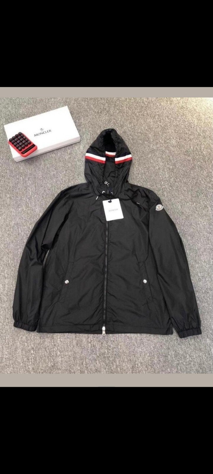Windbreker moncler, Kleding | Heren, Ophalen of Verzenden, Nieuw, Overige maten, Zwart