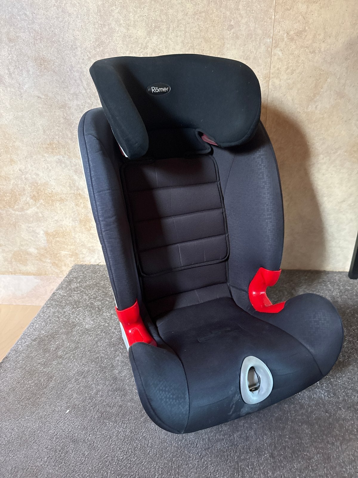 Römer Advansafix RM autostoel - Zwart, Ophalen, Romer, Autogordel of Isofix, Gebruikt