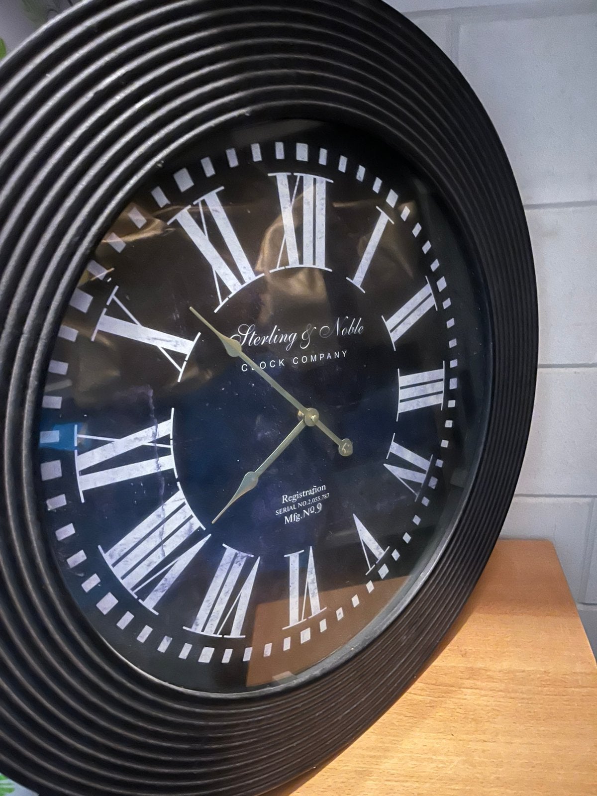 Wandklok, Ophalen of Verzenden, Zo goed als nieuw, Wandklok