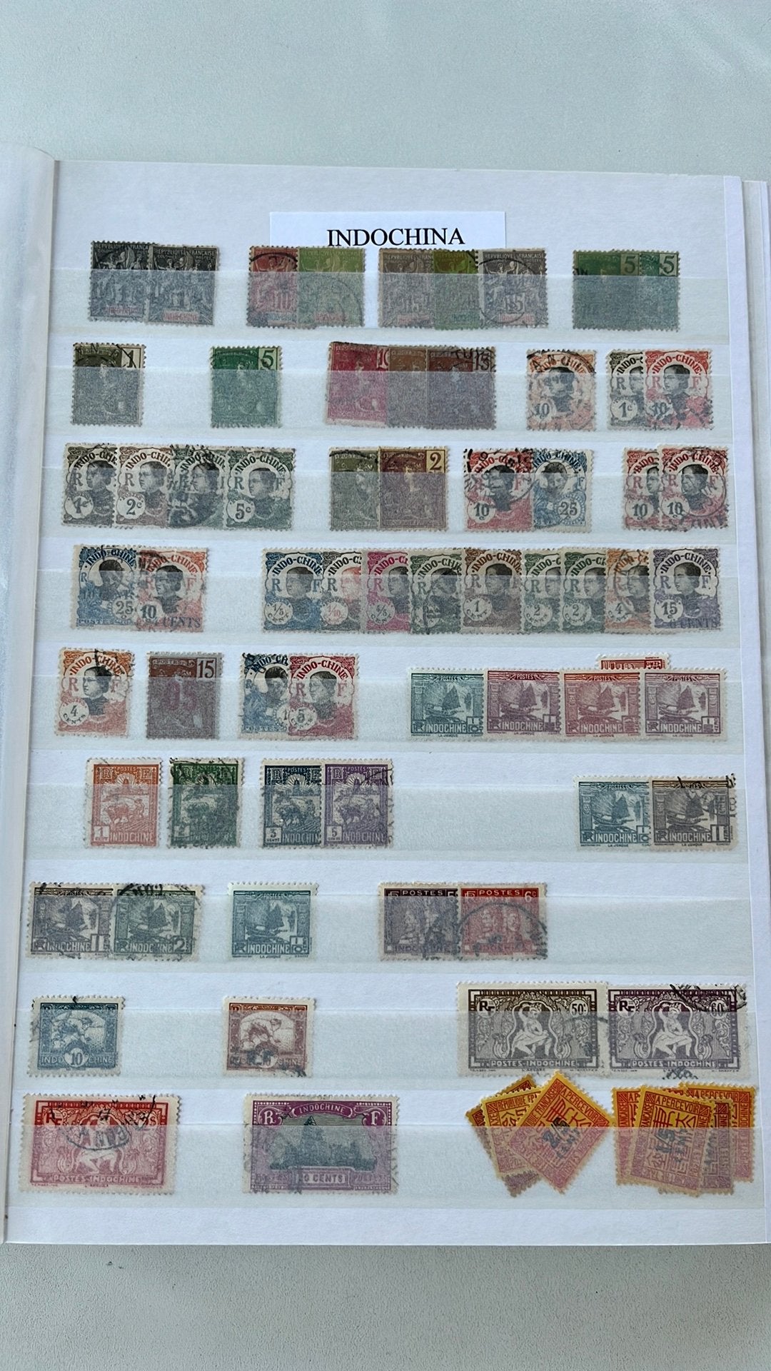 album Franse Koloniën / Gebieden C t/m N Deel 2, Ophalen of Verzenden, Buitenland