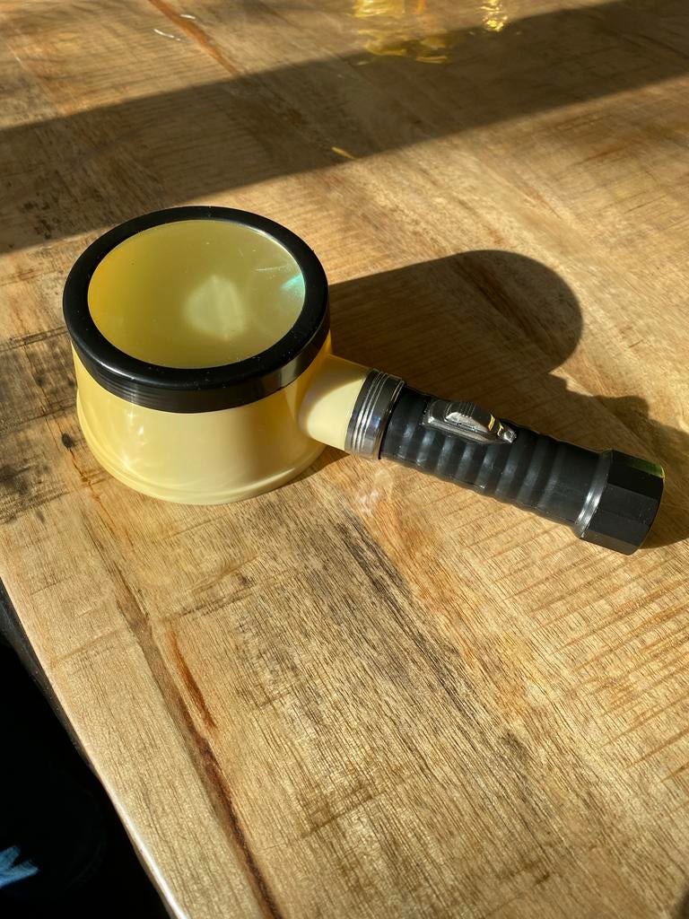 Vintage Eagle Vergrootglas met Licht - Made in Hong Kong, Ophalen of Verzenden, Gebruikt, Vergrootglas of Loep