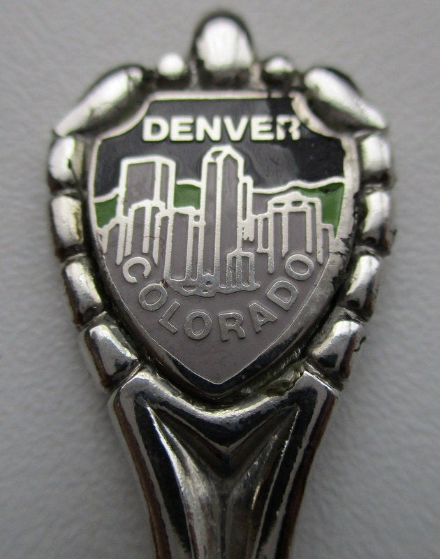U.S.A. DENVER COLORADO Vintage Suikerlepel 1980, Verzenden