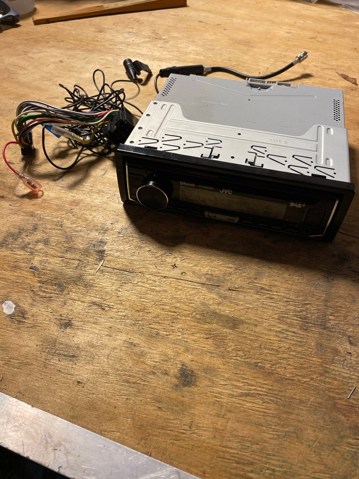 JVC Autoradio met DAB+, Bluetooth en USB, Auto diversen, Ophalen of Verzenden, Gebruikt