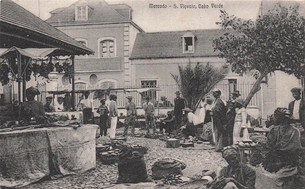 702-124-011 Mercado S Vicente Cabo Verde, Verzenden, Voor 1920, Overig Europa