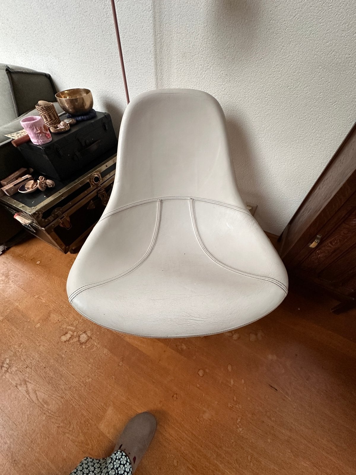 Draaifauteuil Tirup van Carl Öjerstam voor Ikea - Tijdloos, Huis en Inrichting, Ophalen of Verzenden, Gebruikt, Stof, 75 tot 100 cm