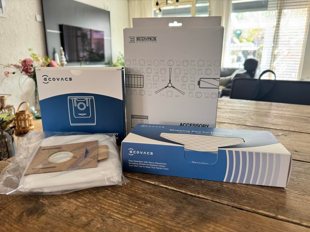 Ecovacs Deebot Accessoires: Stofzakken, Borstels, Filters, D, Ophalen of Verzenden, Nieuw
