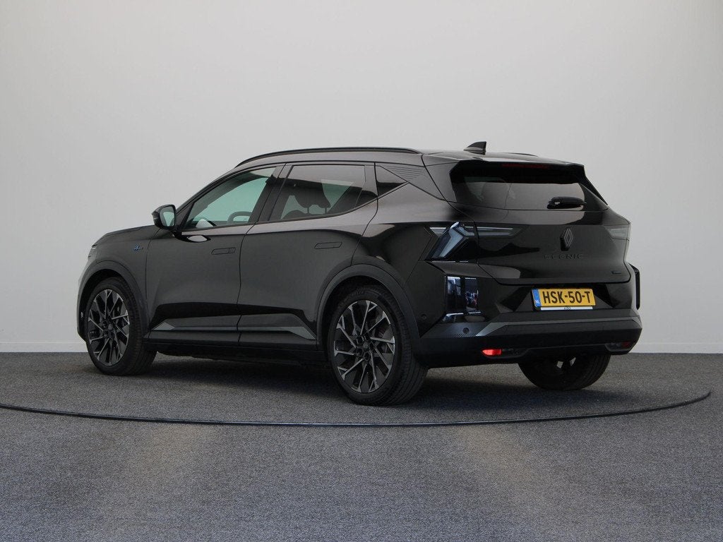 Renault Scenic E-Tech EV87 long range esprit Alpine | Stoel, Gebruikt, Leder en Stof, Zwart, 625 km