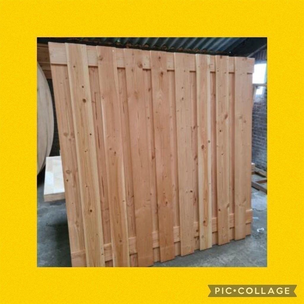 Tuinafscheiding schutting grenen | douglas hout, Tuin en Terras, Overkappingen, Ophalen of Verzenden, Nieuw, Veranda