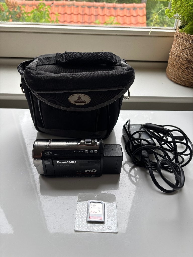 Panasonic HDC-TM60 Full HD Camcorder – Werkend, Full HD, Gebruikt, Panasonic, 20x of meer