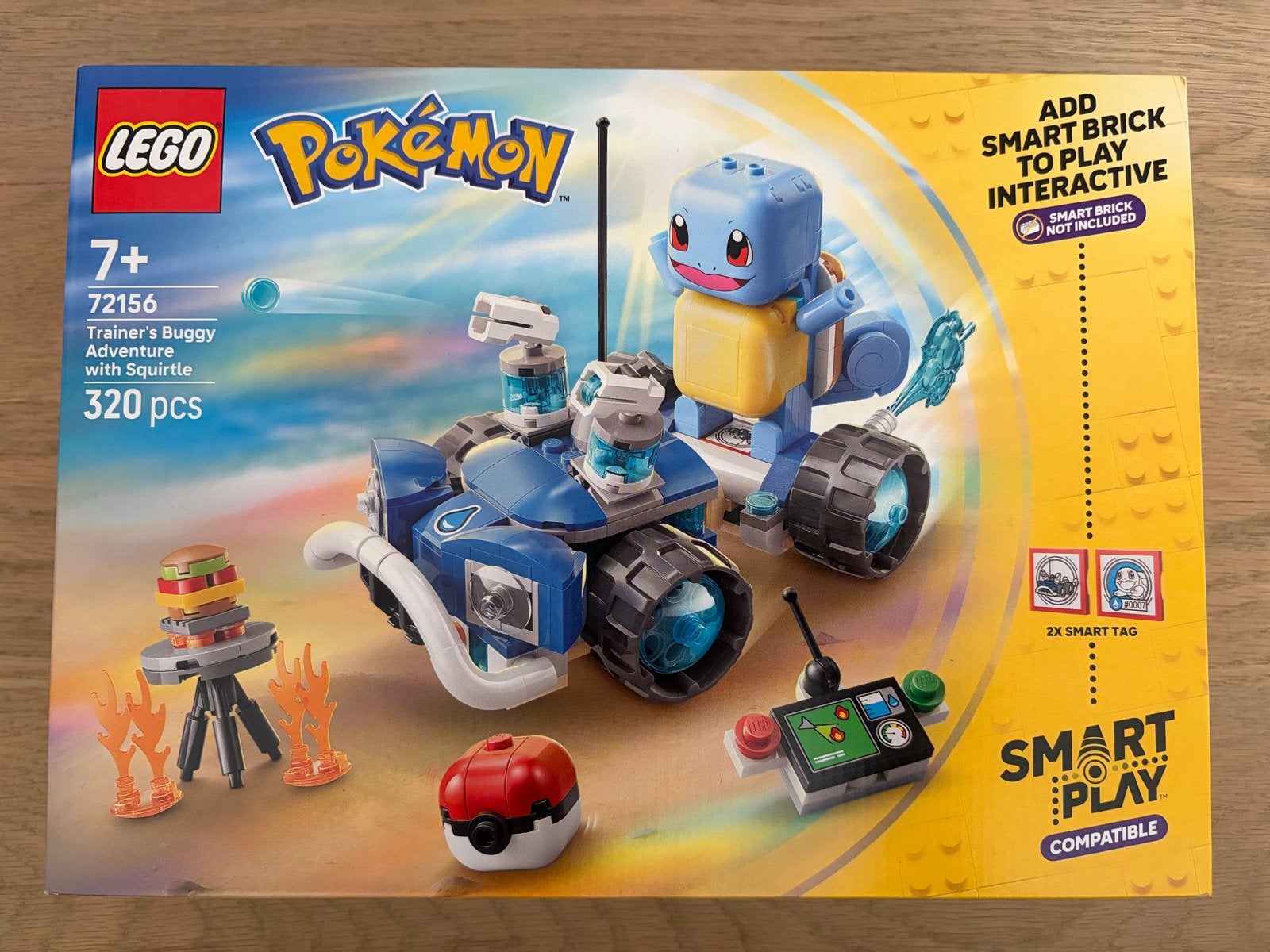 LEGO Pokémon Trainer's Buggy Adventure met Squirtle, Lego, Nieuw, Ophalen of Verzenden, Complete set