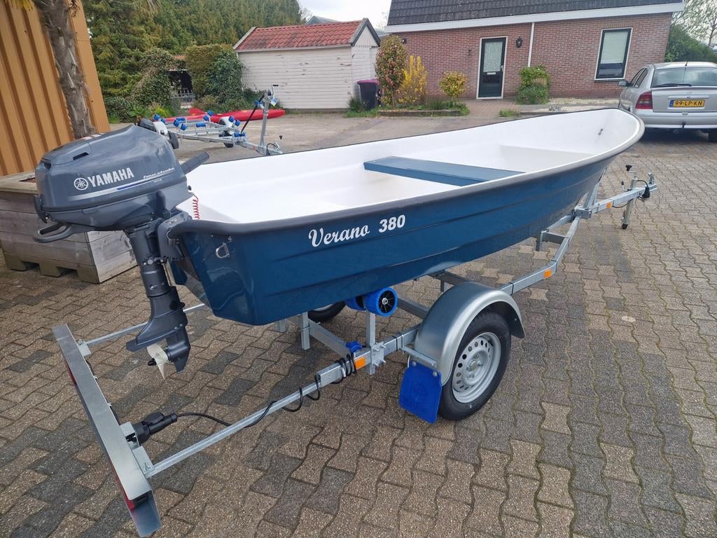 SET AANBIEDING!!! Verano 380 + Motor + Trailer, Watersport en Boten, Verano, Info@ postmawatersport.nl, Ophalen, PL