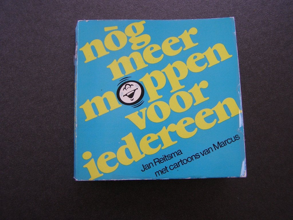 Nog meer moppen voor iedereen – Jan Reitsma, Boeken, Ophalen of Verzenden, Gelezen, Moppen