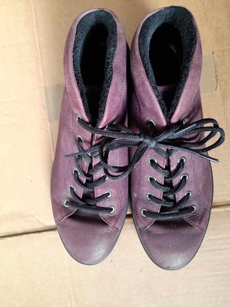 Dames Ecco veterschoen, Ophalen, Ecco, Zwart, Dansschoenen