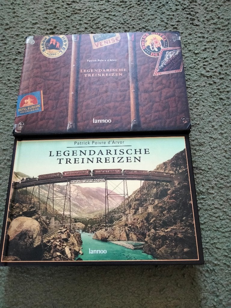 Legendarische Treinreizen - Patrick Poivre d'Arvor, Boeken, Zo goed als nieuw, Reisgids of -boek, Ophalen, Overige merken