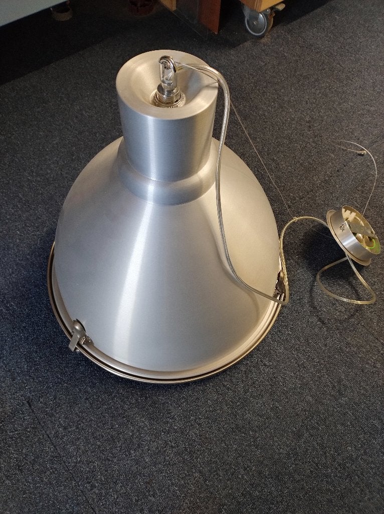 Hanglamp Industry, Ophalen, Zo goed als nieuw, Kunststof, E27 (groot)