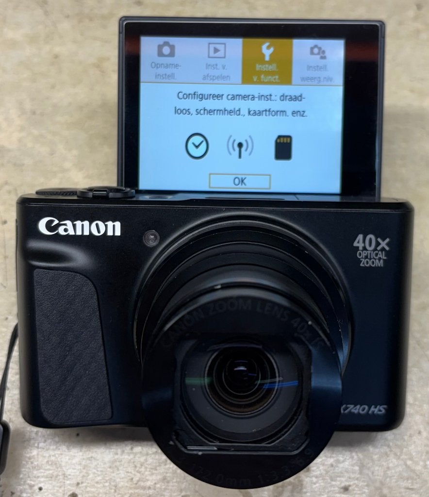 Canon PowerShot SX740 HS, Gebruikt, Canon, Ophalen of Verzenden, Beeldstabilisatie