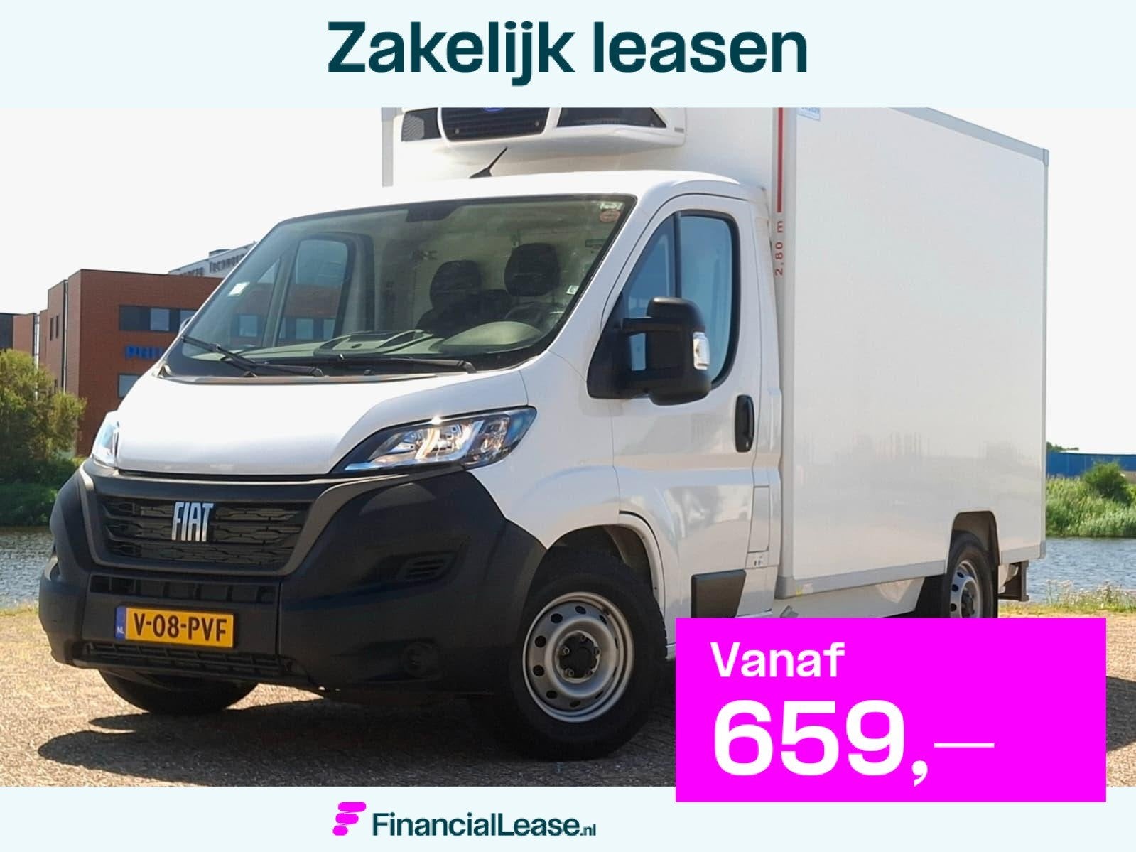 Fiat Ducato KOELWAGEN VRIESWAGEN | CARRIER | DAG EN NACHT KO, Voorwielaandrijving, Stof, Gebruikt, Euro 6