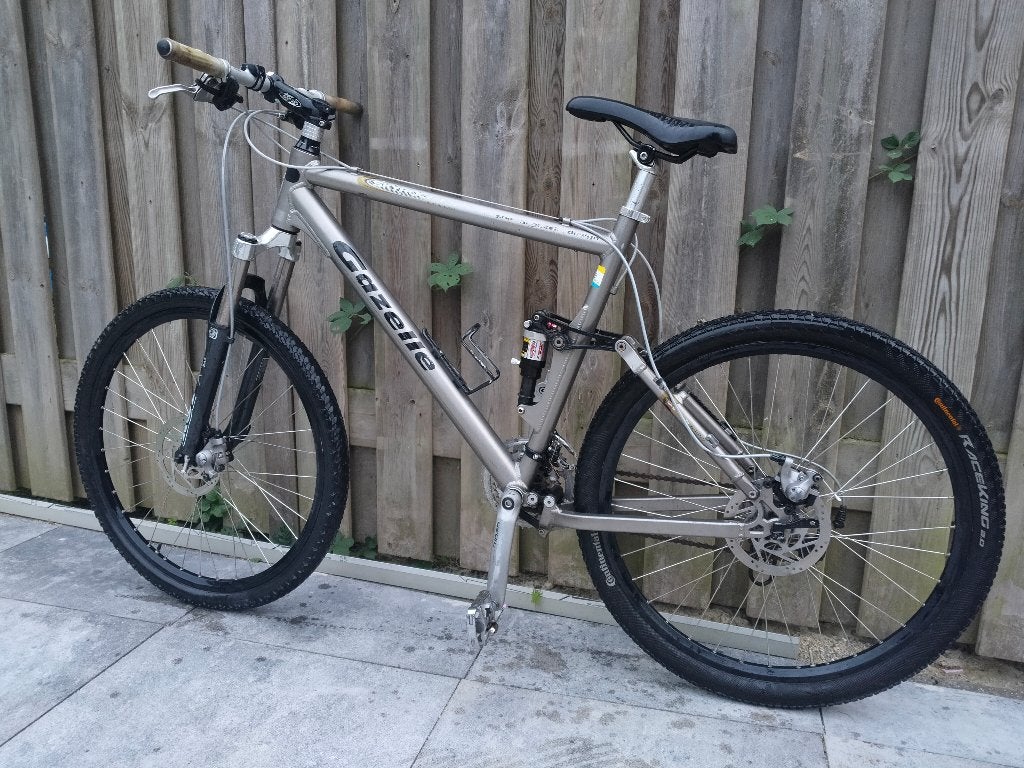 Gazelle Skyrock FS – 52 cm – RockShox vering, Ophalen, Gebruikt, 26 inch, Batavus