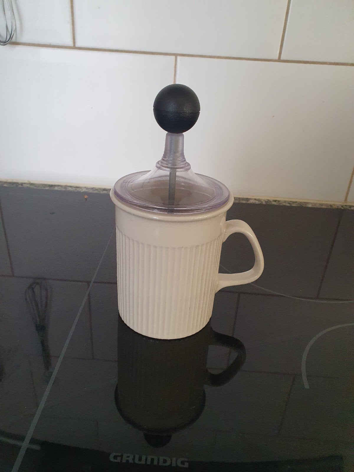 Melkopschuimer Cappuccino, Ophalen of Verzenden, Zo goed als nieuw