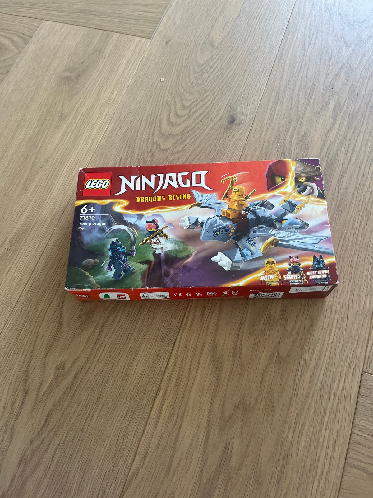 LEGO Ninjago 71810 Young Dragon Riyu - Nieuwstaat, Ophalen, Lego, Zo goed als nieuw, Compleet