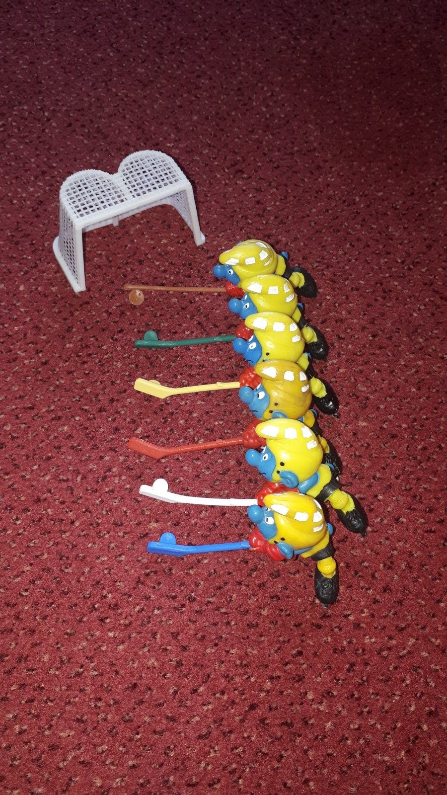 Smurfen beeldjes - Sport Smurfen collectie, Ophalen of Verzenden, Gebruikt, Verschillende Smurfen, Poppetje, Figuurtje of Knuffel
