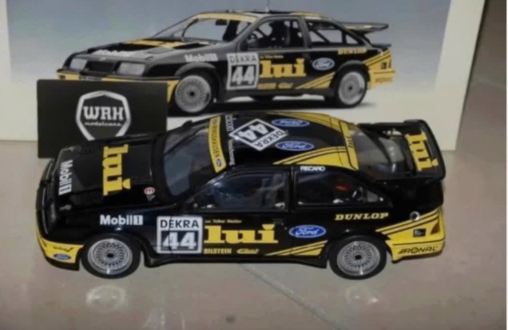 1:18 FORD SIERRA COSWORTH DTM LUI #44 Autoart zie info WRH, Hobby en Vrije tijd, Modelauto's | 1:18, Verzenden, Zo goed als nieuw