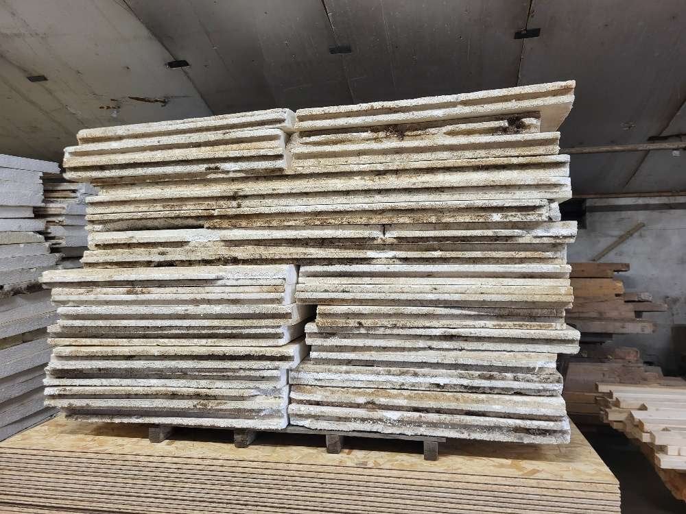 Partij Tempex platen, Doe-het-zelf en Verbouw, 4 tot 8 cm, Gebruikt, Niet ingevuld, 15 m² of meer