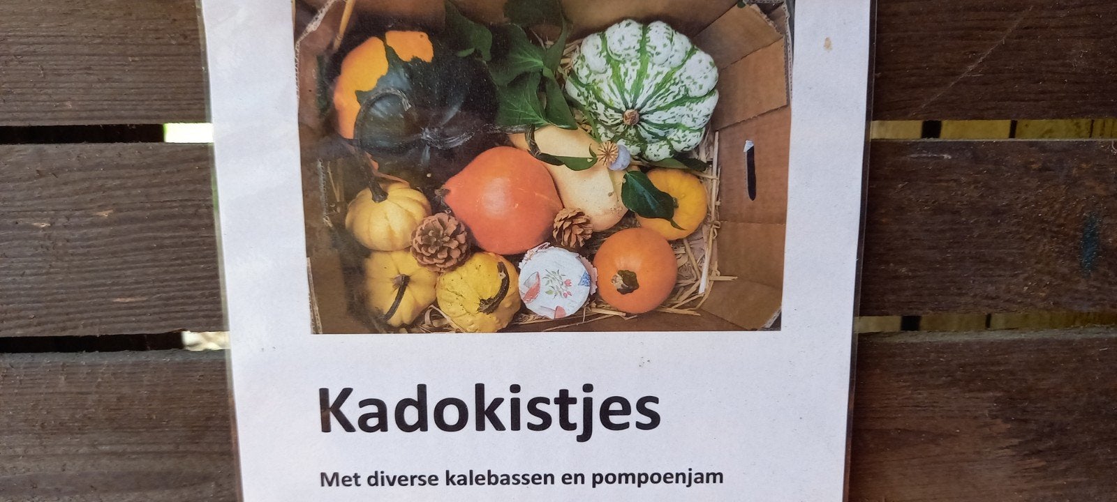 pompoenen en kalebassen, Ophalen
