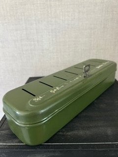 Brabantia huishoud geldkistje, Ophalen of Verzenden, Metaal, Brabantia, Groen