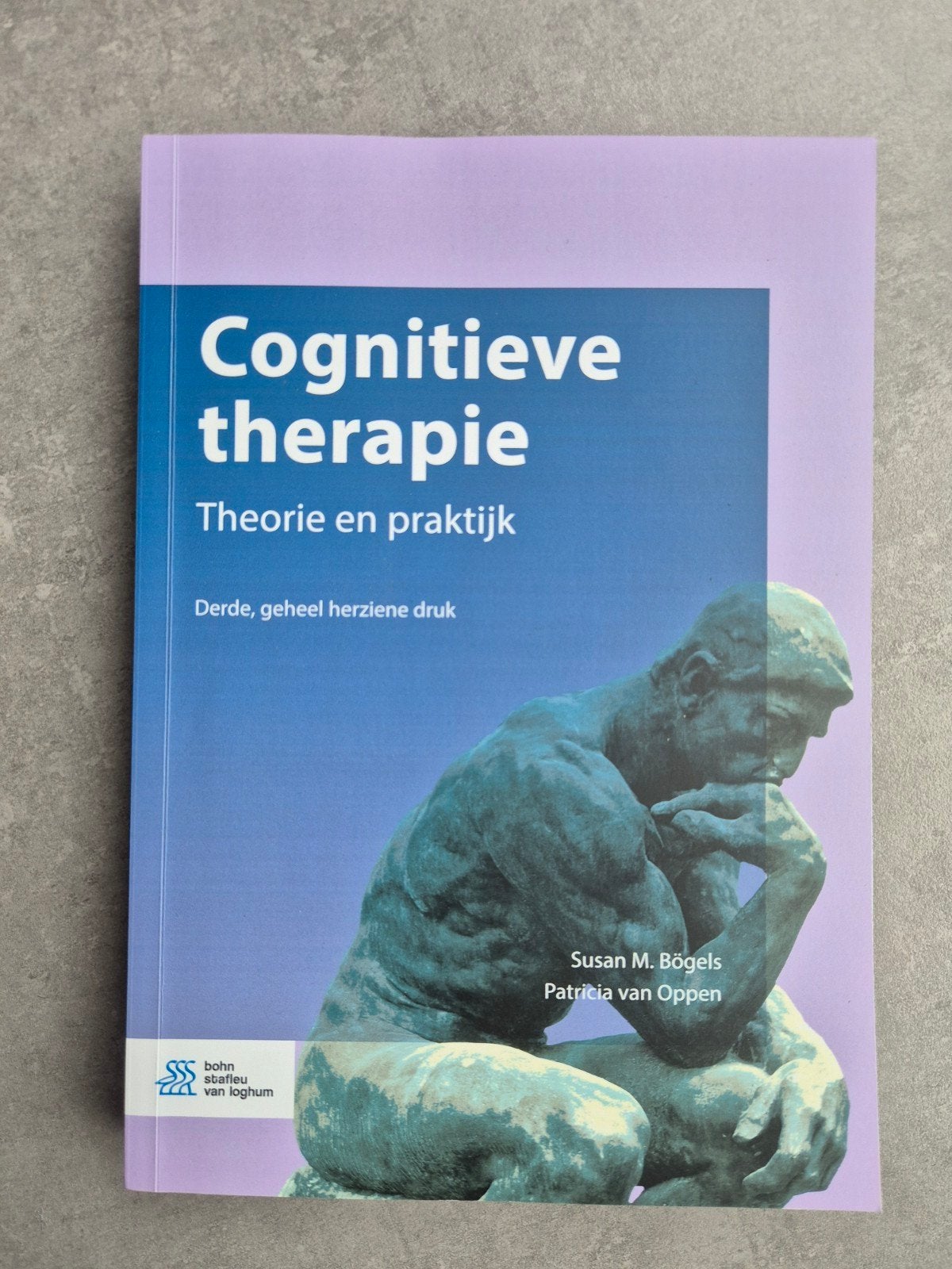 Susan M. Bögels - Cognitieve therapie, Boeken, Psychologie, Verzenden, Zo goed als nieuw, Susan M. Bögels; Patricia van Oppen