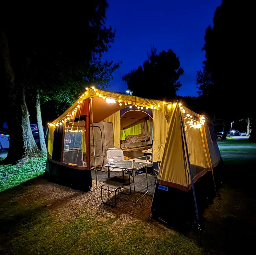 Stalling plek vouwwagen over te nemen - nijkerk, Caravans en Kamperen, Tenten, Zo goed als nieuw, Ophalen