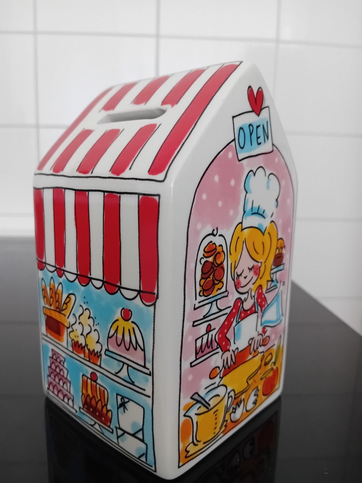 Blond Amsterdam.  Spaarpot.  Nieuw!, Verzamelen, Spaarpotten, Ophalen, Nieuw, Steen, Aardewerk of Keramiek, Dier