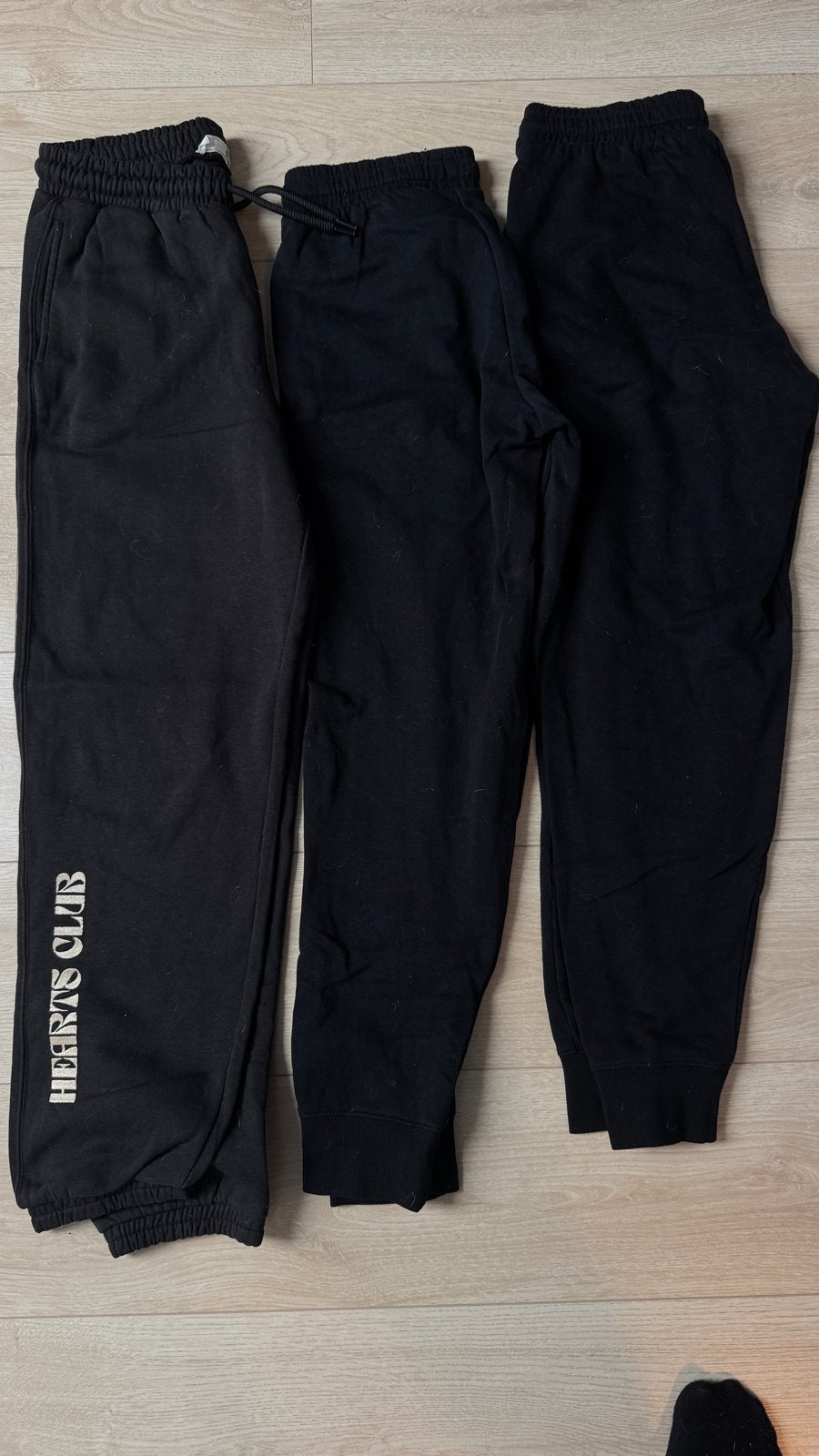 3 zwarte joggingbroeken maat M, Kleding | Dames, Ophalen of Verzenden, Zo goed als nieuw, Maat 38/40 (M), Zwart