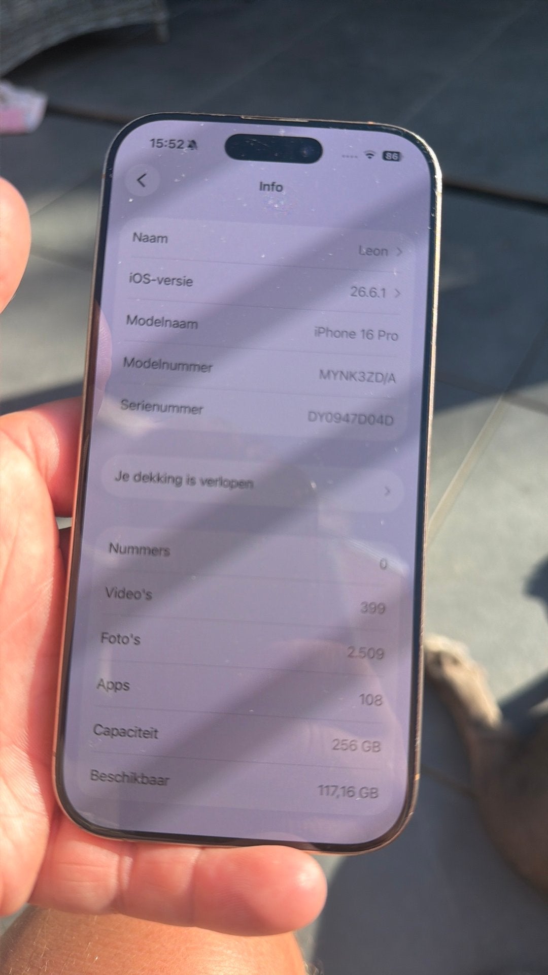 Foto 5 van Iphone 16pro te koop