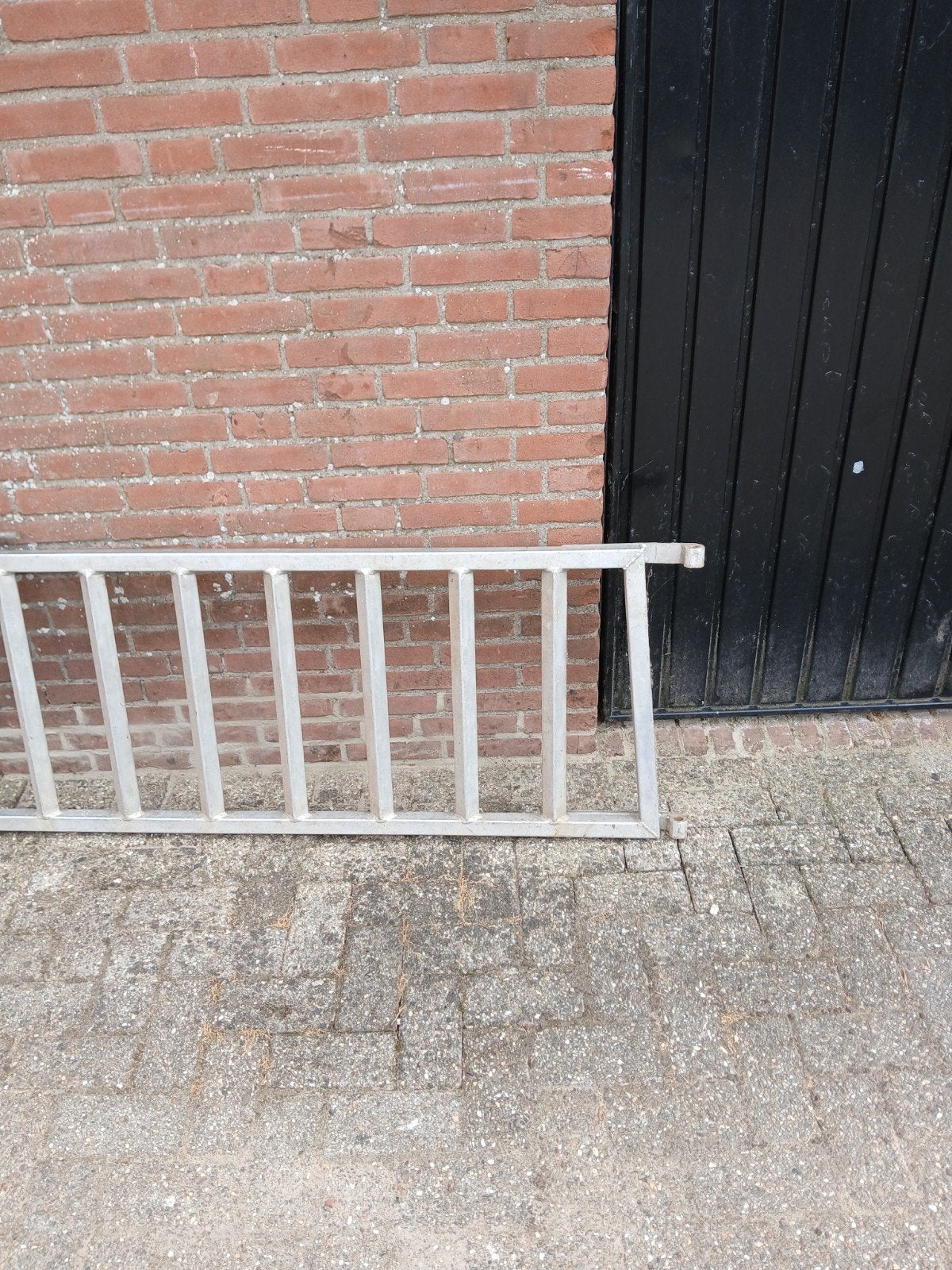 aluminium hekwerk., Ophalen of Verzenden, Aluminium, Spijlenhekwerk