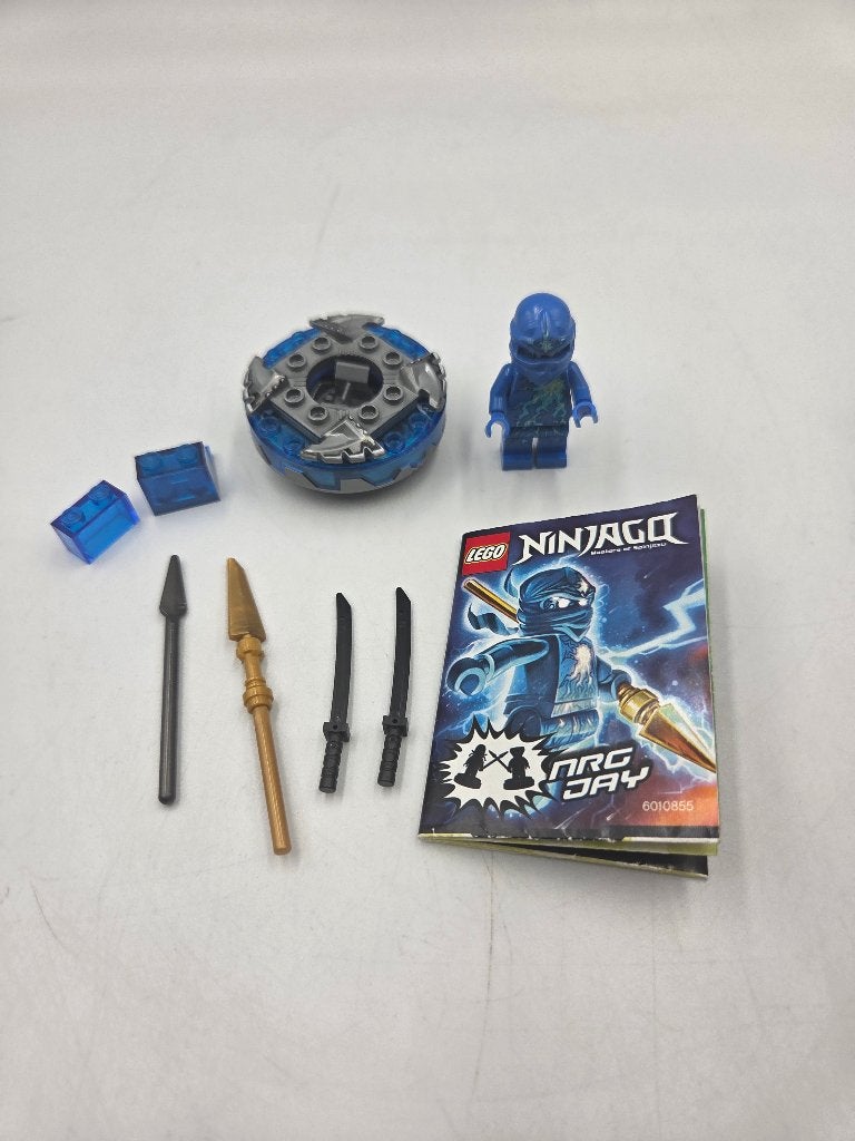 Lego Ninjago 9570 NRG Jay, Compleet, Lego, Ophalen of Verzenden, Zo goed als nieuw
