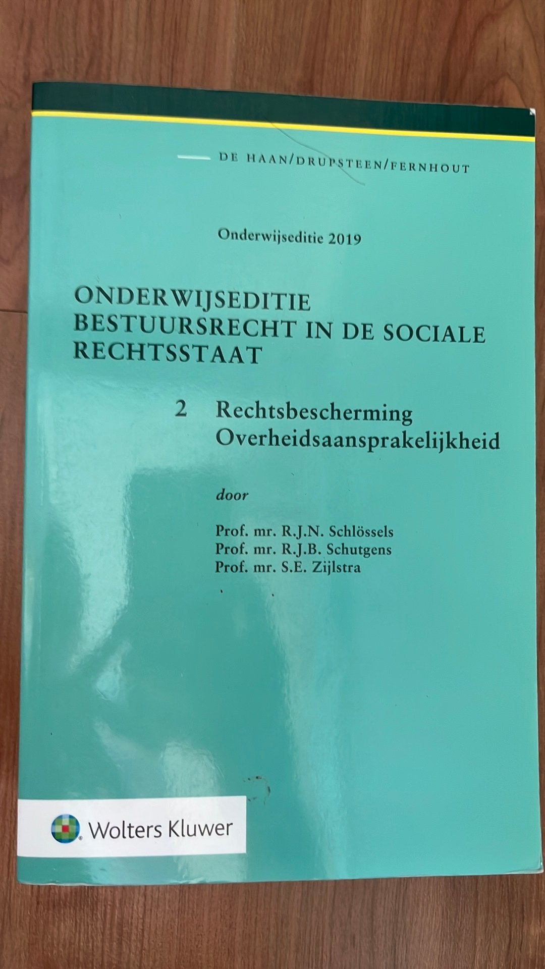 2. Rechtsbescherming, Overheidsaansprakelijkheid, Boeken, Sociale wetenschap, Ophalen of Verzenden, Zo goed als nieuw, S.E. Zijlstra; R.J.B. Schutgens; R.J.N. Schlossels