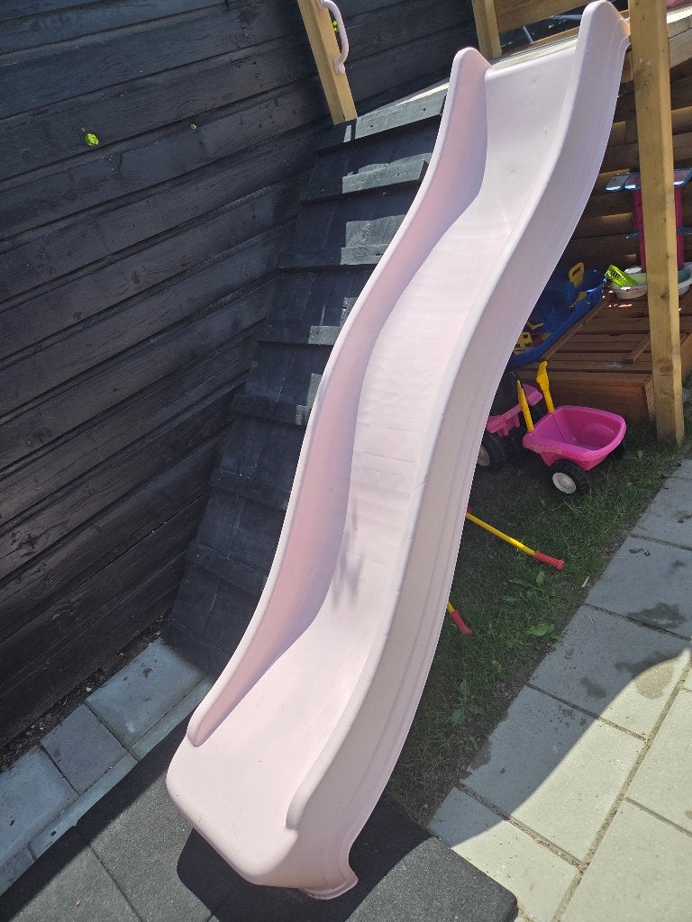 Aanbouw Glijbaan pastel roze nieuw in plastic.!!, Ophalen, Nieuw