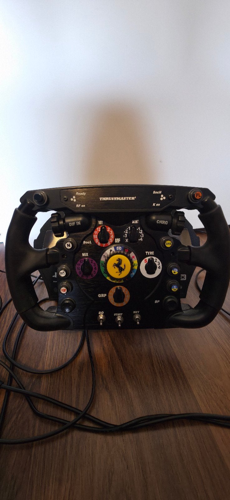 Thrustmaster T-300 RS GT met F1 Ferrari stuur, Thrustmaster, Direct drive, Ophalen of Verzenden, Zo goed als nieuw