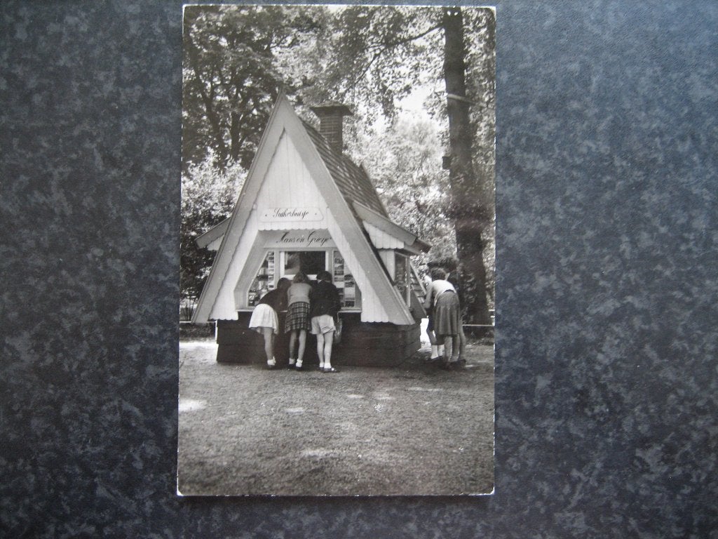 OUD VALKEVEEN  Souvenirshuisje Hans en Grietje 1956, Ophalen of Verzenden, 1940 tot 1960, Noord-Holland