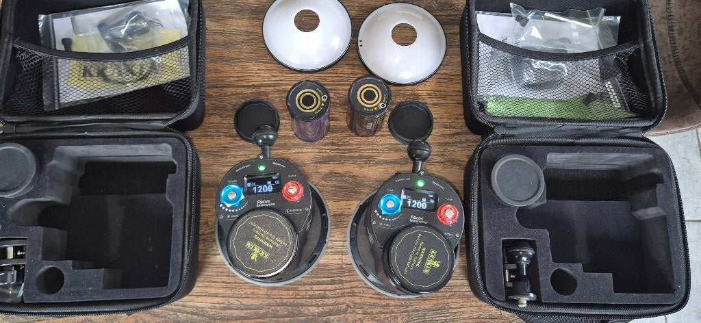 Flitsers: 2x Kraken KR-S05 Underwater Strobe, Ophalen of Verzenden, Overige Merken, Geen optische zoom