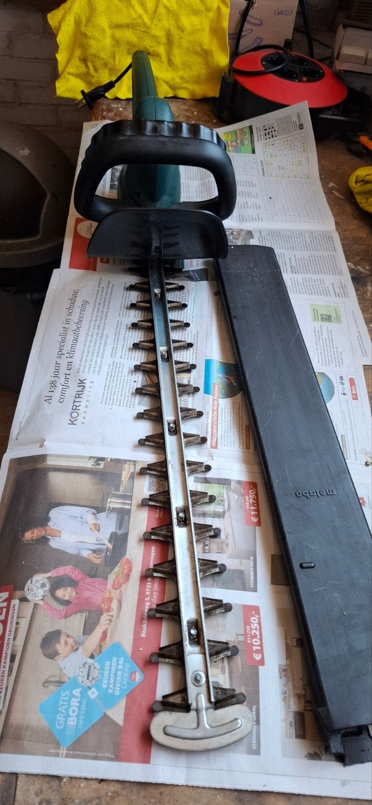 Metabo Heggenschaar 55 cm 230 volt, Ophalen, Elektrisch