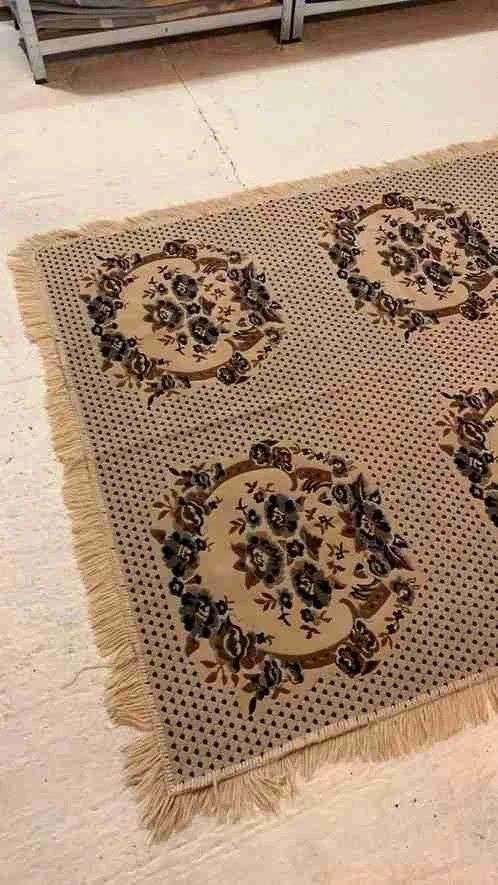 Vintage velvet gobelin style grand foulard 200/140, Huis en Inrichting, Djt@dejuistetoon.eu, Ophalen of Verzenden, Zo goed als nieuw