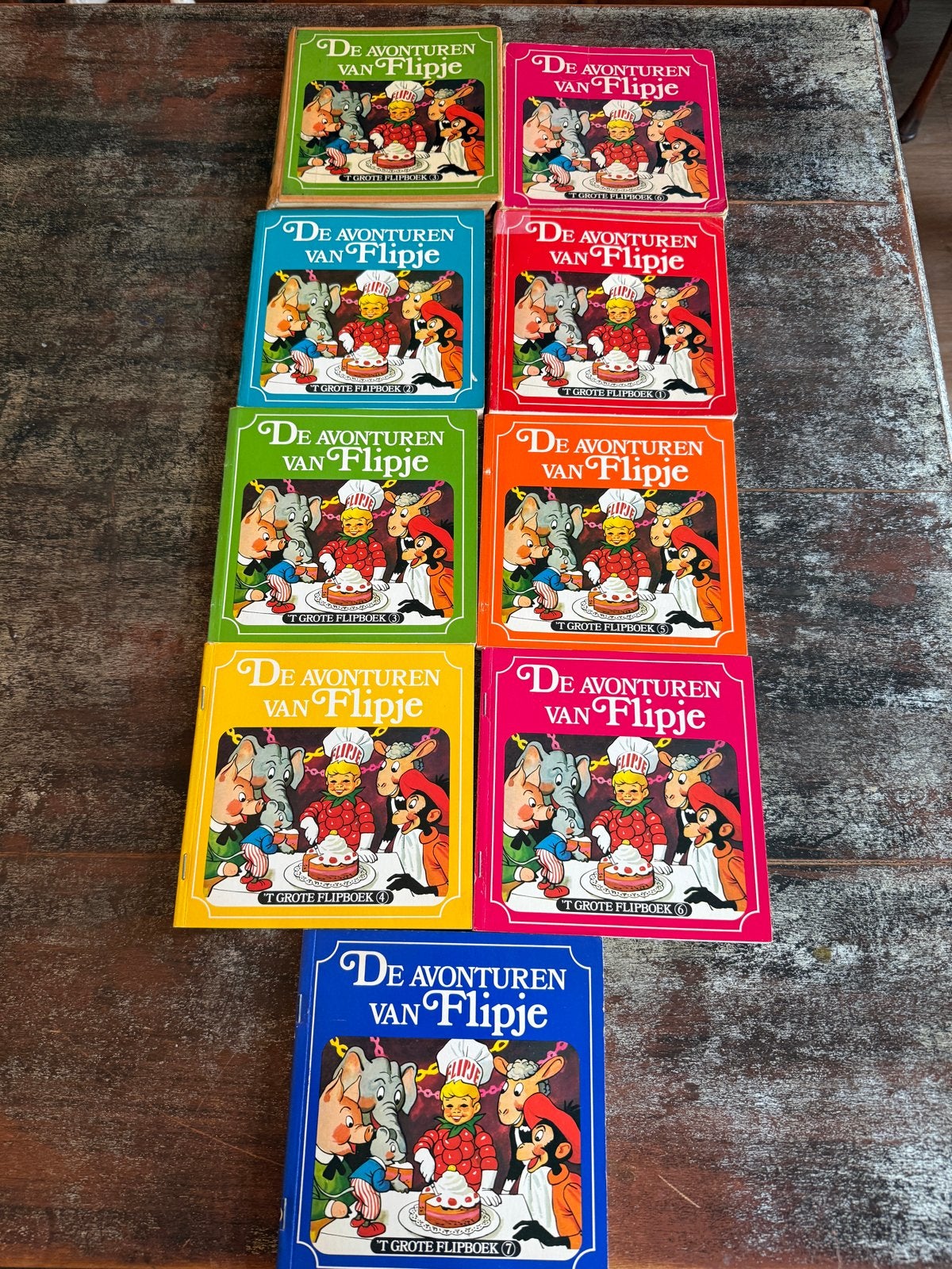 De Avonturen van Flipje - Complete set (7 delen), Boeken, Ophalen, Gelezen, Sprookjes