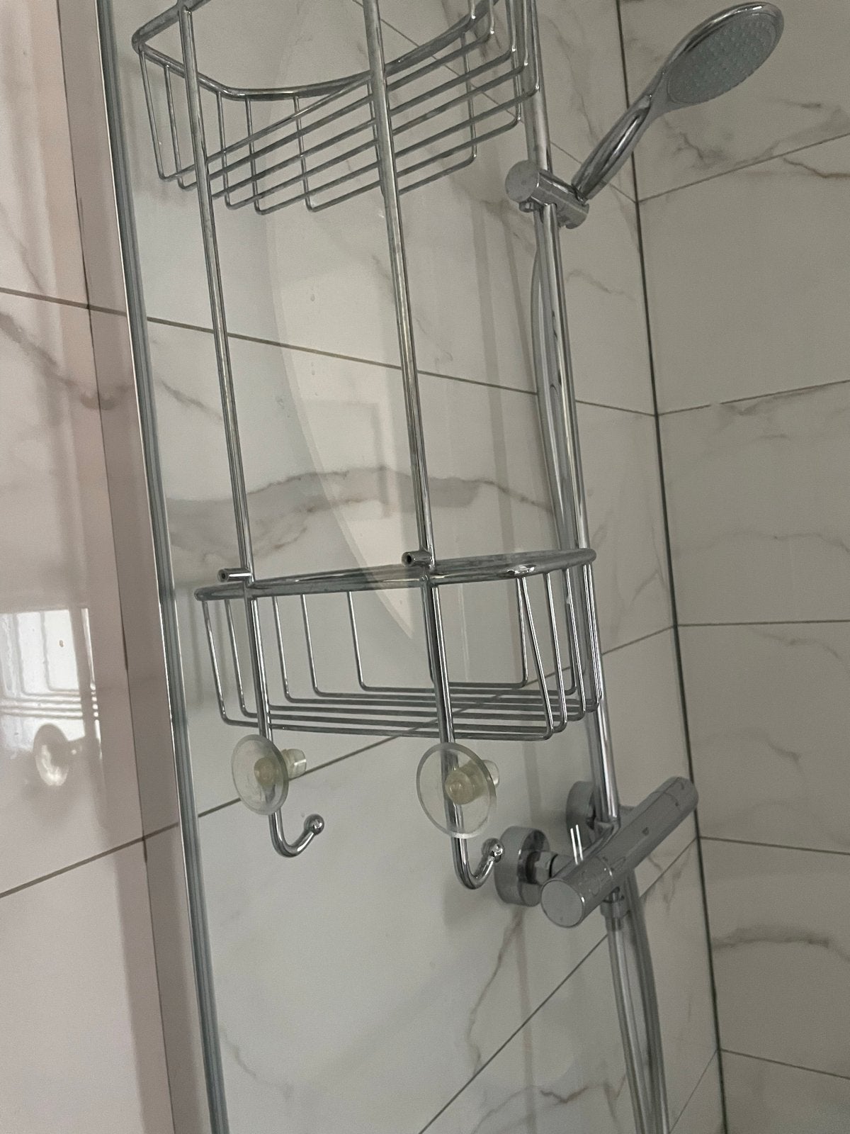 Smedbo doucherek voor glazen douchewand, Gebruikt, Overige merken, Ophalen of Verzenden, Douche-accessoire