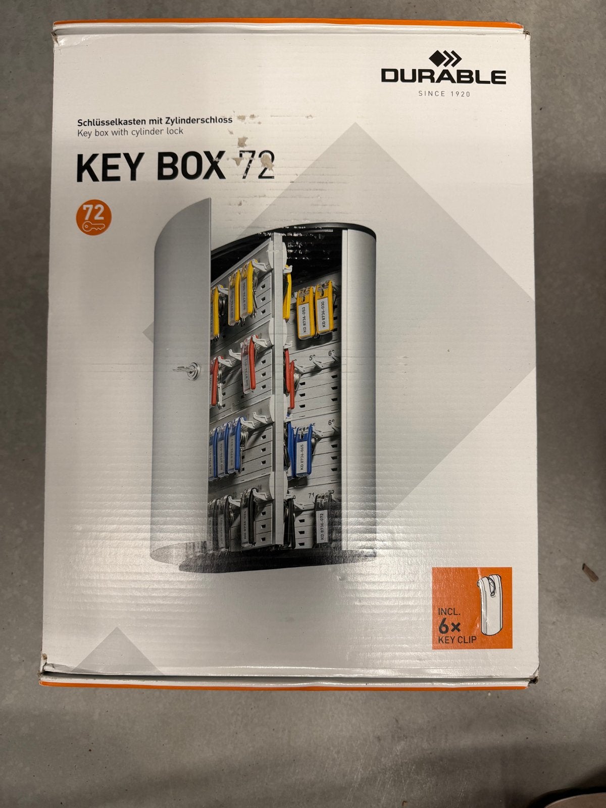 Durable Sleutelbox/kluis KEY BOX 72 - Nieuw in doos, Onbekend, Nieuw, Info@macbas.nl, Durable