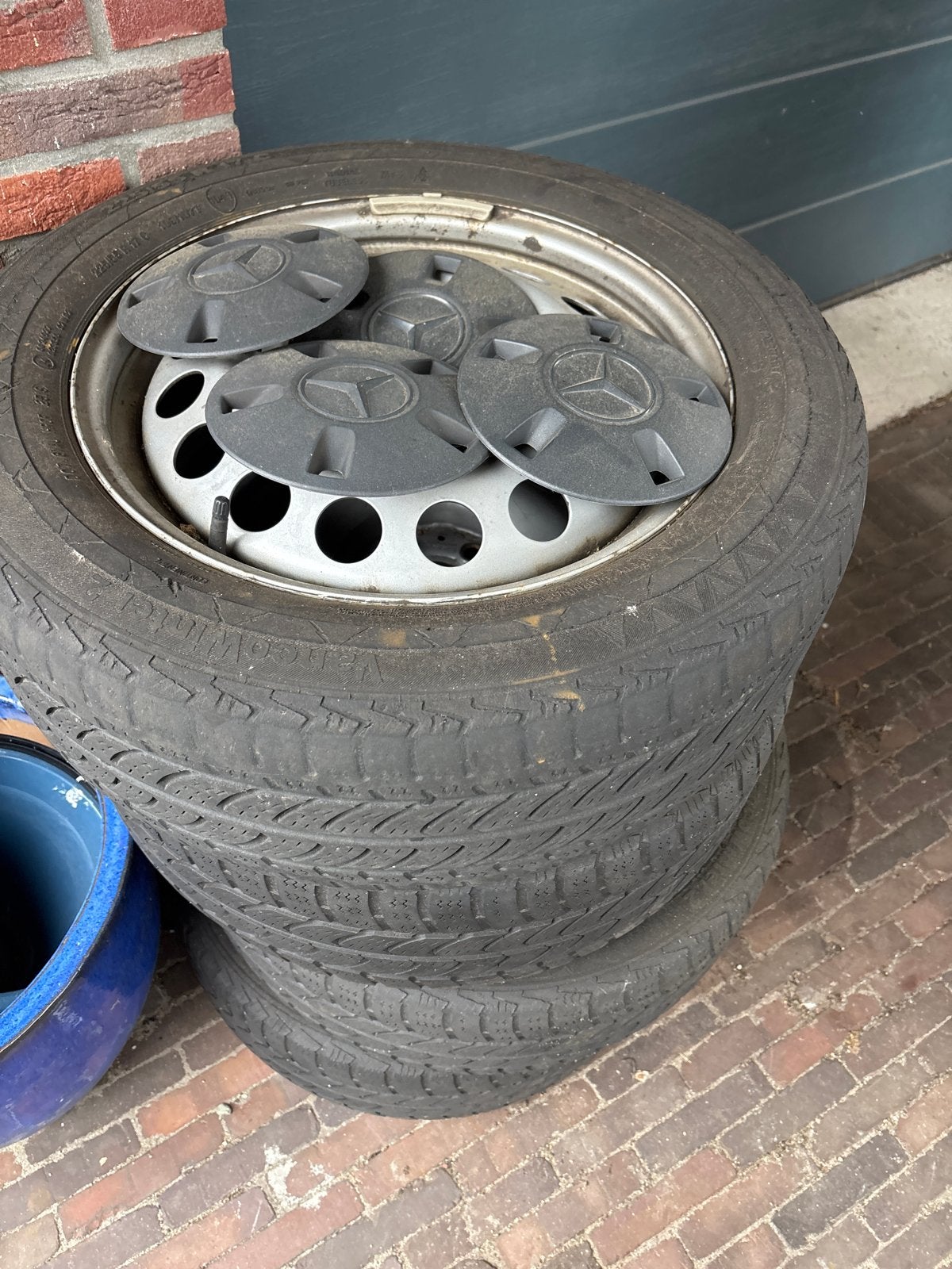 Continental VancoWinter 2 225/55 R17C Winterbanden, Auto-onderdelen, Banden en Velgen, 17 inch, 225 mm, Bestelwagen