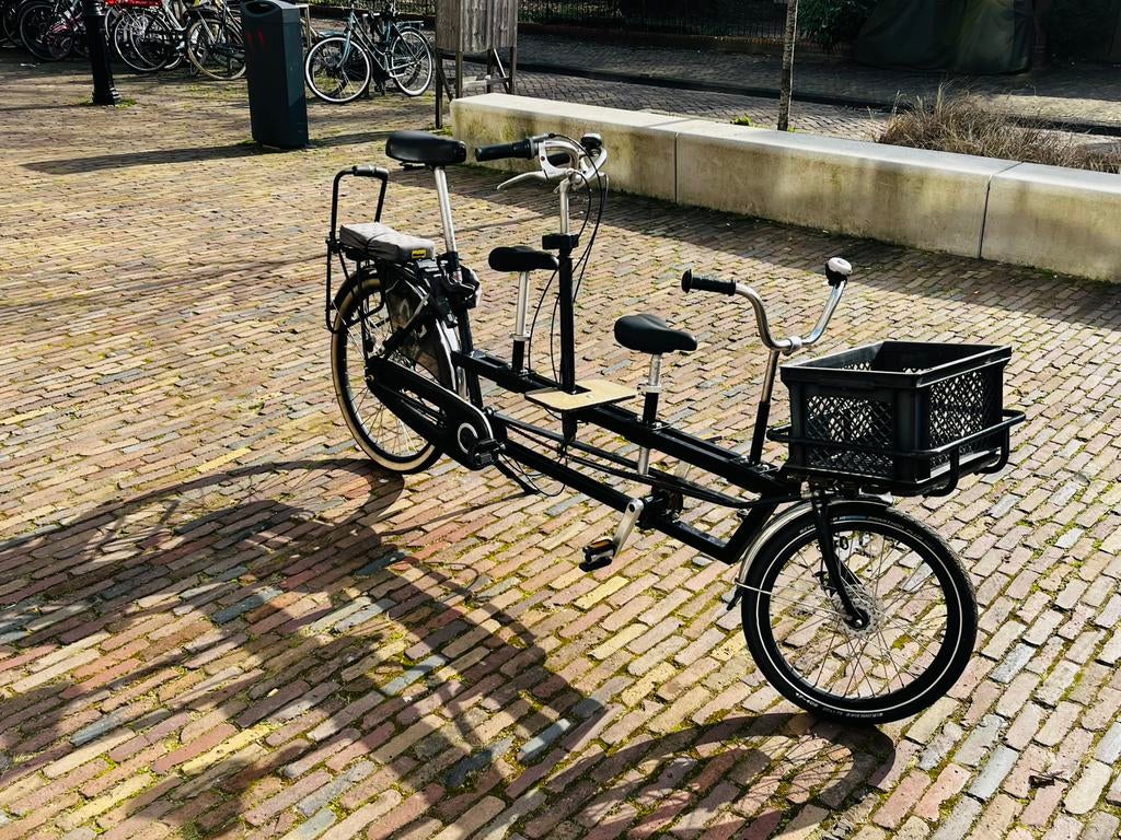 Tandem fiets voor gezin, Fietsen en Brommers, Fietsen | Tandems, Zo goed als nieuw, Minder dan 10 versnellingen, 61 cm of meer