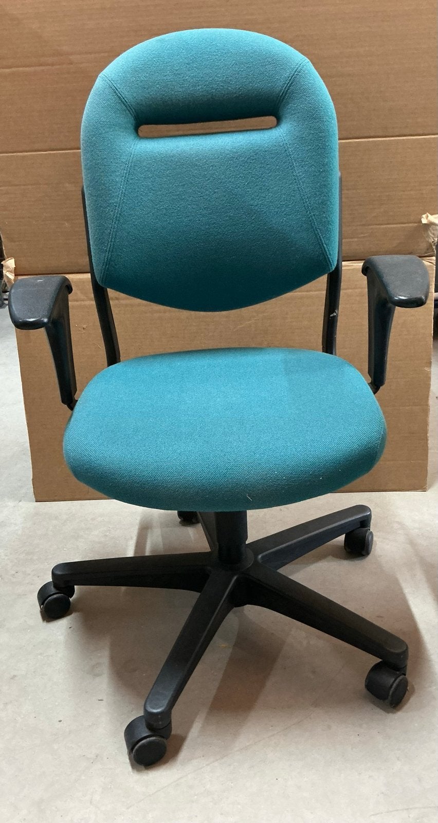 Bureaustoel Ahrend type 220, Huis en Inrichting, Bureaustoelen, Ophalen, Gebruikt, Bureaustoel, Groen