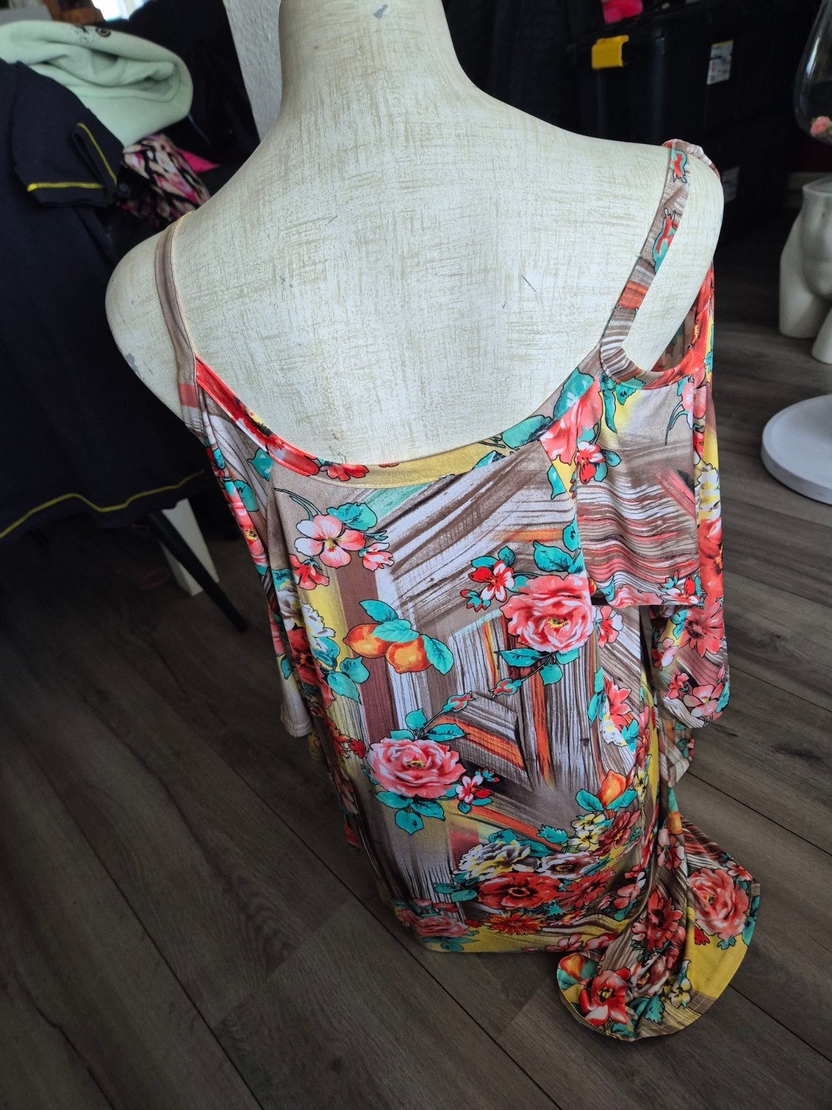Magna Tuniek Zomerse Kleuren - Maat 48/50, Kleding | Dames, Meerkleurig, Maat 46/48 (XL) of groter, Ophalen of Verzenden, Magna